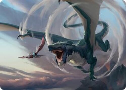 Whirlwing Stormbrood Art Card (27/54) [Tarkir: Dragonstorm Art Series] | Exor Games New Glasgow