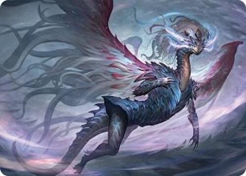 Shiko, Paragon of the Way Art Card (37/54) [Tarkir: Dragonstorm Art Series] | Exor Games New Glasgow