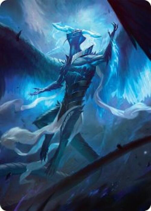 Ugin, Eye of the Storms Art Card (1/54) [Tarkir: Dragonstorm Art Series] | Exor Games New Glasgow