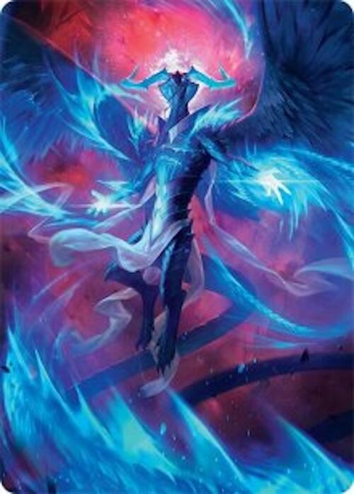 Ugin, Eye of the Storms Art Card (48/54) [Tarkir: Dragonstorm Art Series] | Exor Games New Glasgow