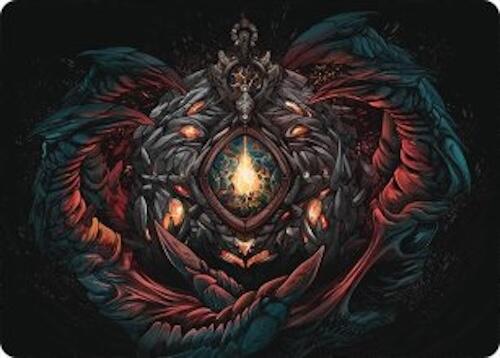 Mox Jasper Art Card (41/54) [Tarkir: Dragonstorm Art Series] | Exor Games New Glasgow