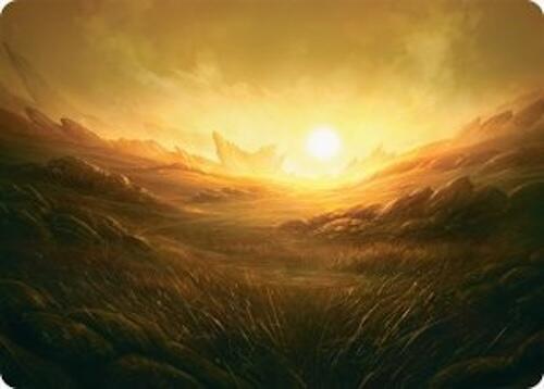Plains Art Card (31/54) [Tarkir: Dragonstorm Art Series] | Exor Games New Glasgow