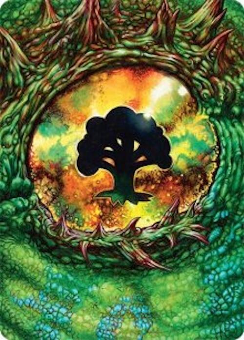 Forest Art Card (32/54) [Tarkir: Dragonstorm Art Series] | Exor Games New Glasgow