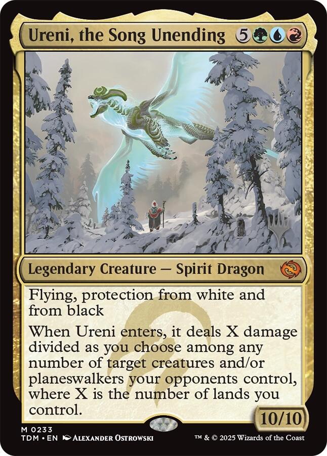 Ureni, the Song Unending [Tarkir: Dragonstorm Promos] | Exor Games New Glasgow