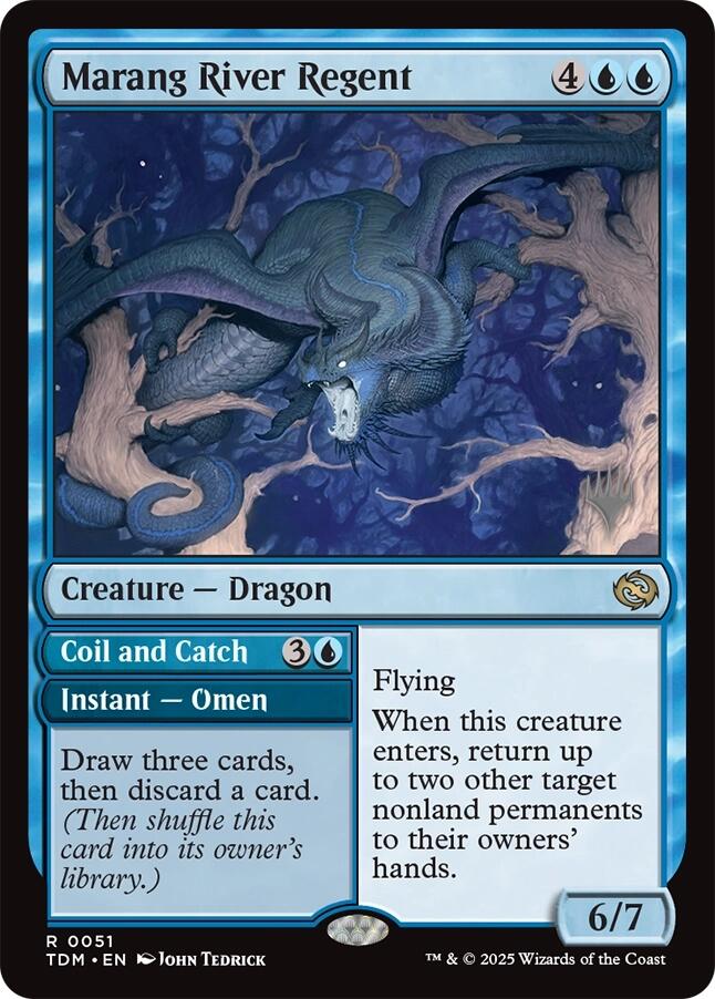 Marang River Regent [Tarkir: Dragonstorm Promos] | Exor Games New Glasgow