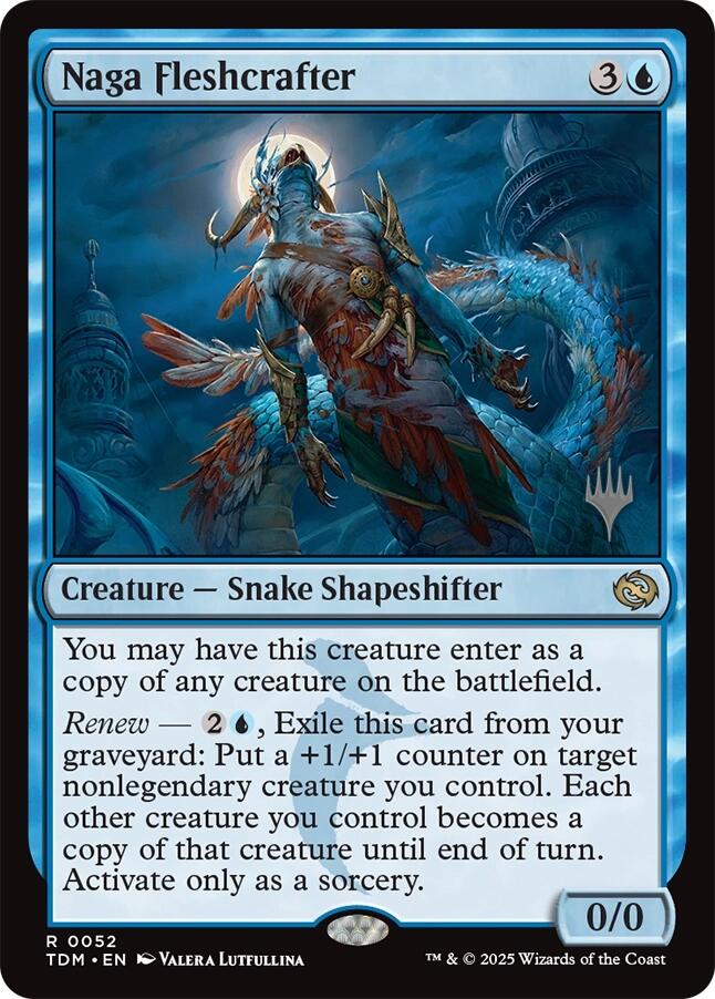 Naga Fleshcrafter [Tarkir: Dragonstorm Promos] | Exor Games New Glasgow