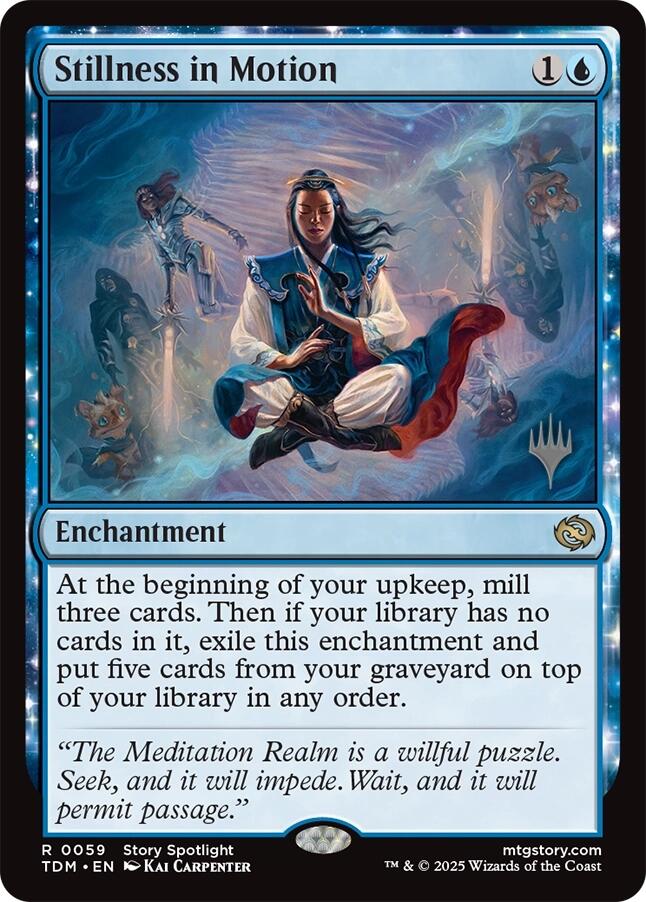 Stillness in Motion [Tarkir: Dragonstorm Promos] | Exor Games New Glasgow