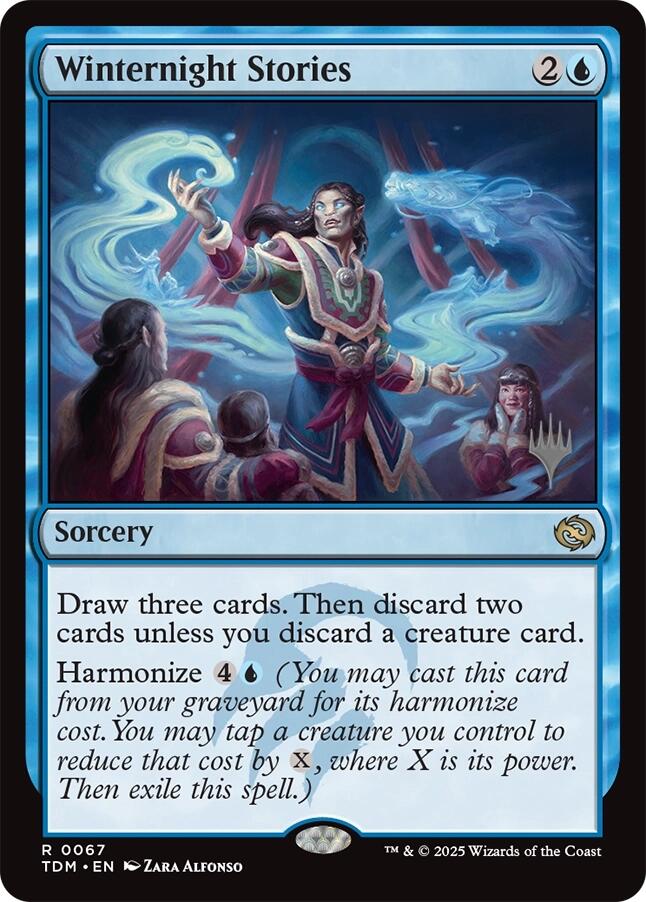 Winternight Stories [Tarkir: Dragonstorm Promos] | Exor Games New Glasgow
