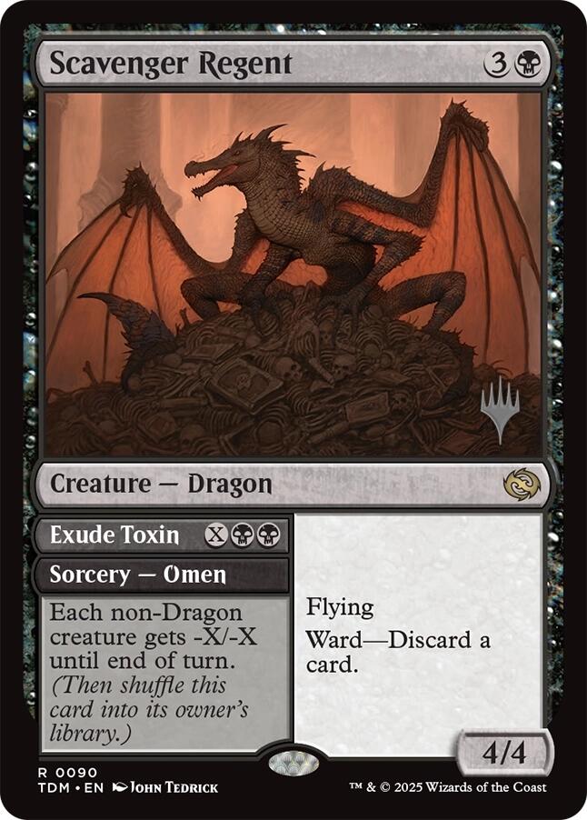 Scavenger Regent [Tarkir: Dragonstorm Promos] | Exor Games New Glasgow