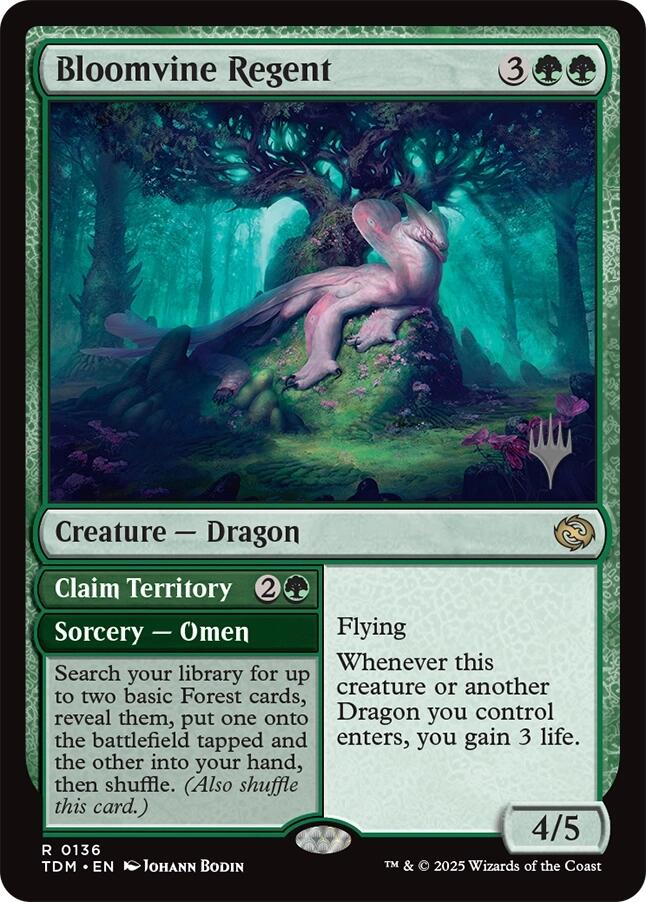 Bloomvine Regent [Tarkir: Dragonstorm Promos] | Exor Games New Glasgow