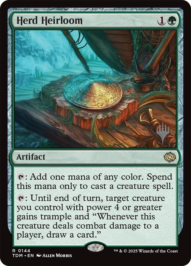 Herd Heirloom [Tarkir: Dragonstorm Promos] | Exor Games New Glasgow