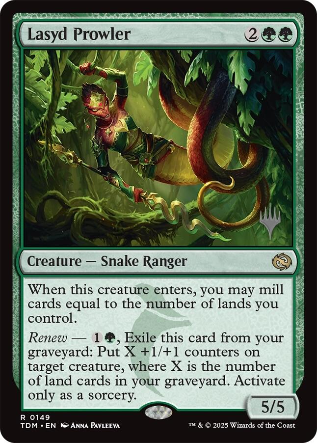 Lasyd Prowler [Tarkir: Dragonstorm Promos] | Exor Games New Glasgow