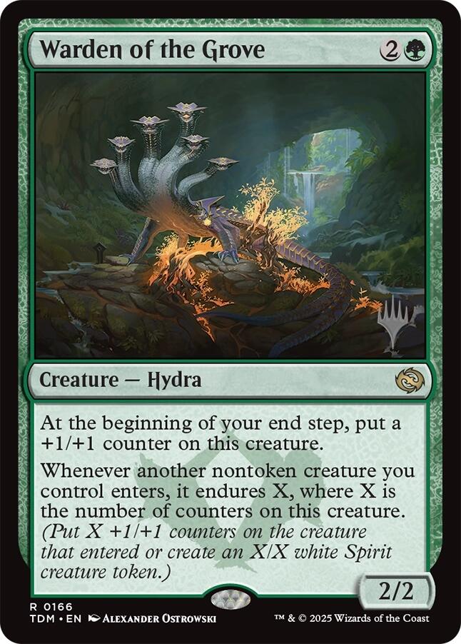 Warden of the Grove [Tarkir: Dragonstorm Promos] | Exor Games New Glasgow