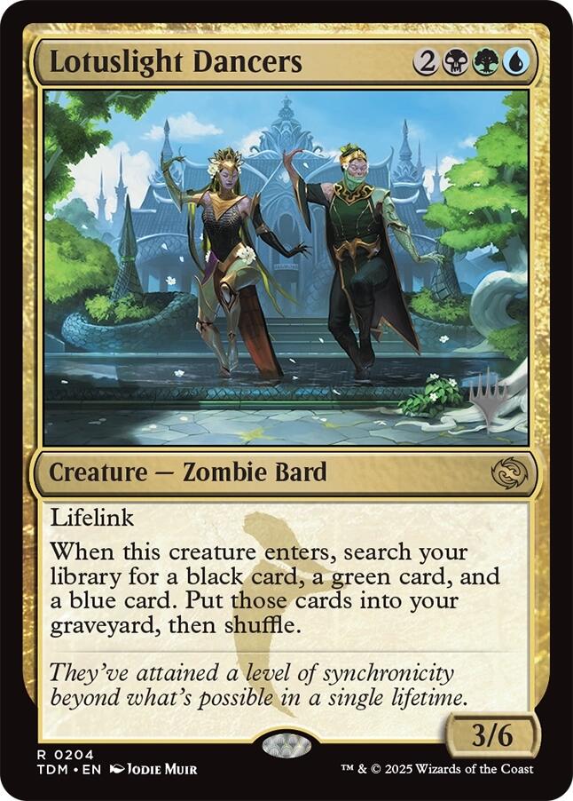 Lotuslight Dancers [Tarkir: Dragonstorm Promos] | Exor Games New Glasgow