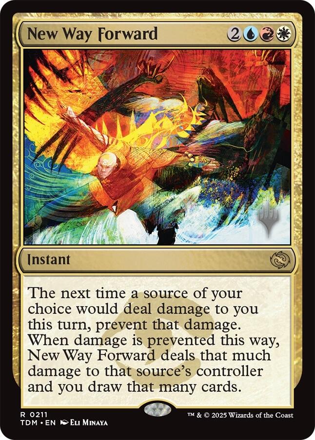 New Way Forward [Tarkir: Dragonstorm Promos] | Exor Games New Glasgow