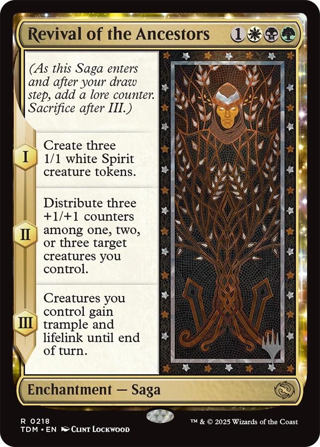 Revival of the Ancestors [Tarkir: Dragonstorm Promos] | Exor Games New Glasgow