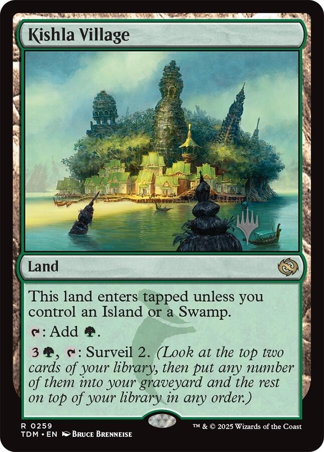 Kishla Village [Tarkir: Dragonstorm Promos] | Exor Games New Glasgow