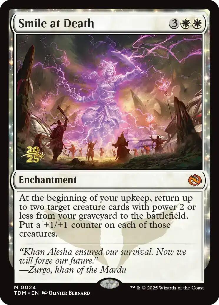 Smile at Death [Tarkir: Dragonstorm Prerelease Promos] | Exor Games New Glasgow