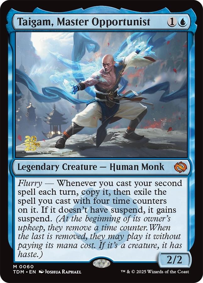 Taigam, Master Opportunist [Tarkir: Dragonstorm Prerelease Promos] | Exor Games New Glasgow