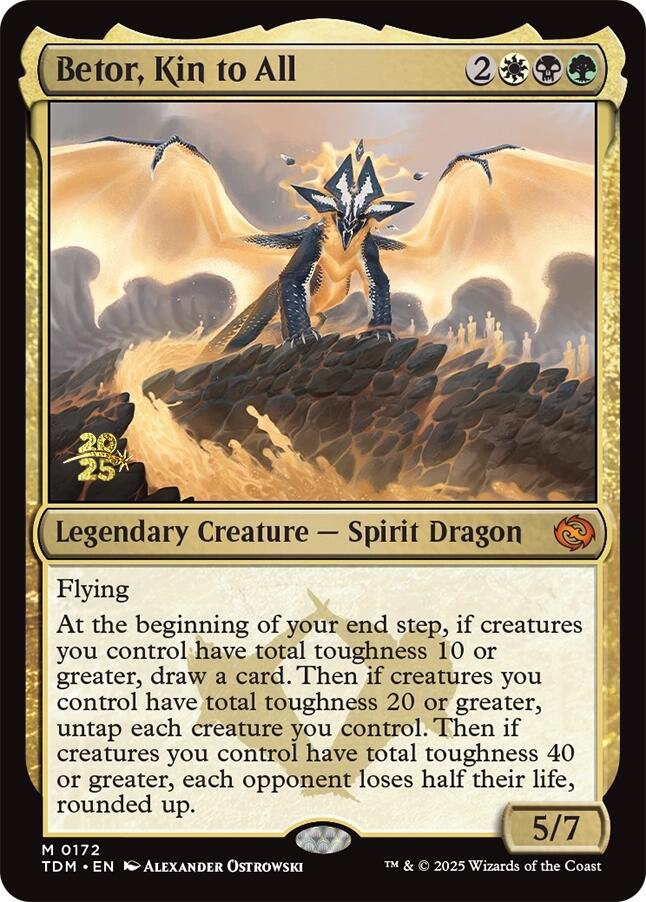 Betor, Kin to All [Tarkir: Dragonstorm Prerelease Promos] | Exor Games New Glasgow
