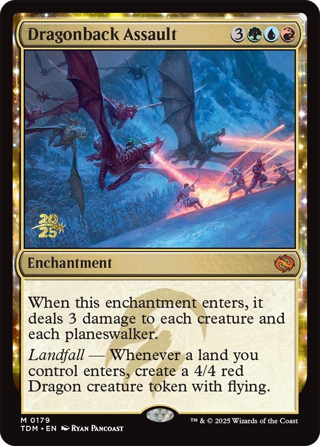 Dragonback Assault [Tarkir: Dragonstorm Prerelease Cards] | Exor Games New Glasgow