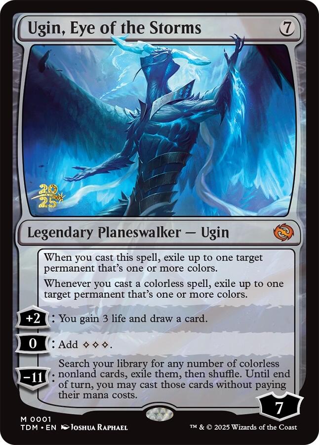 Ugin, Eye of the Storms [Tarkir: Dragonstorm Prerelease Promos] | Exor Games New Glasgow