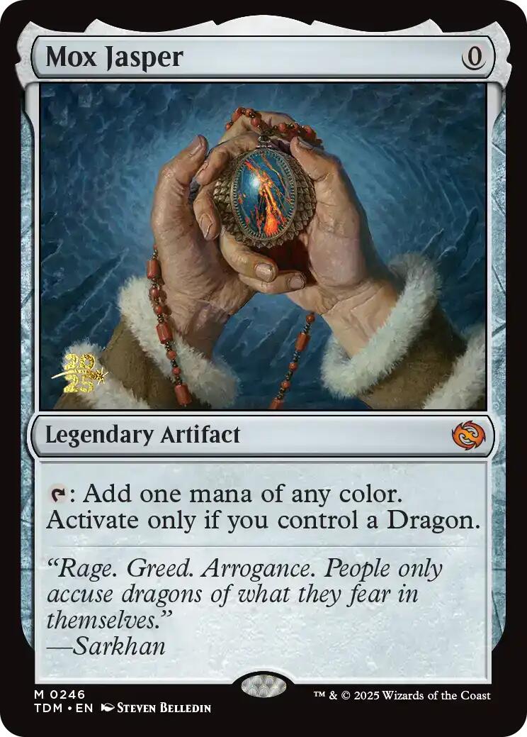 Mox Jasper [Tarkir: Dragonstorm Prerelease Promos] | Exor Games New Glasgow