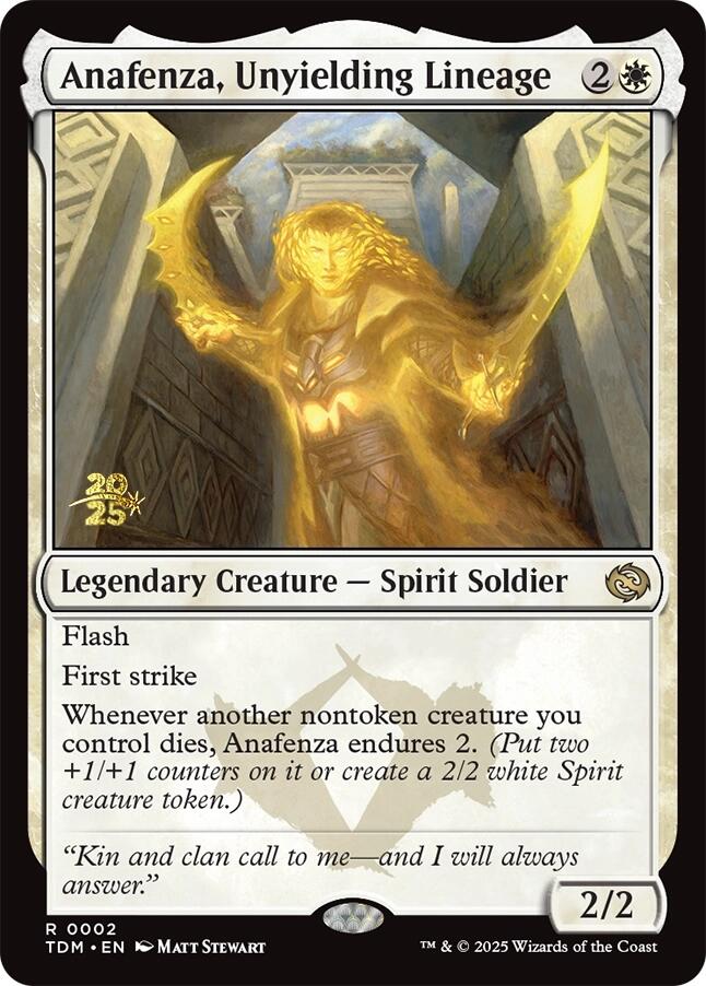 Anafenza, Unyielding Lineage [Tarkir: Dragonstorm Prerelease Promos] | Exor Games New Glasgow