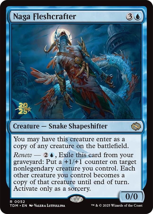 Naga Fleshcrafter [Tarkir: Dragonstorm Prerelease Cards] | Exor Games New Glasgow