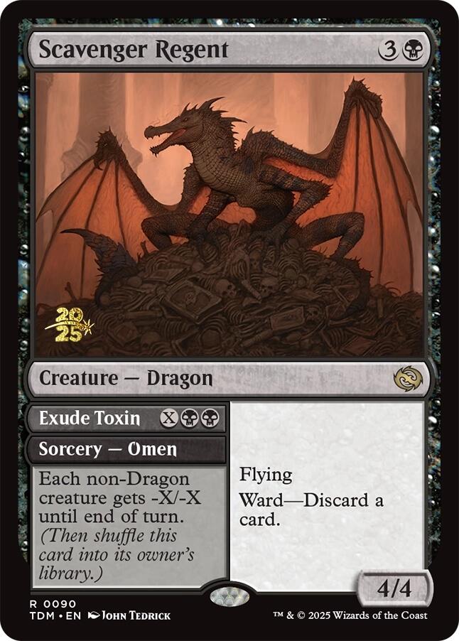 Scavenger Regent [Tarkir: Dragonstorm Prerelease Promos] | Exor Games New Glasgow