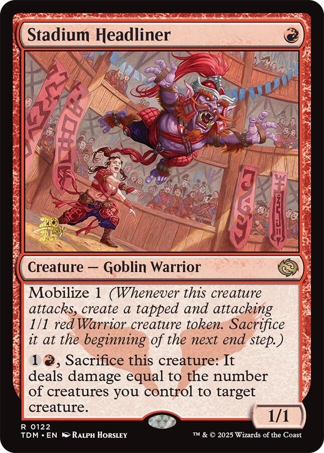 Stadium Headliner [Tarkir: Dragonstorm Prerelease Promos] | Exor Games New Glasgow