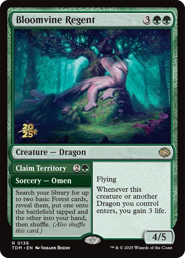 Bloomvine Regent [Tarkir: Dragonstorm Prerelease Cards] | Exor Games New Glasgow