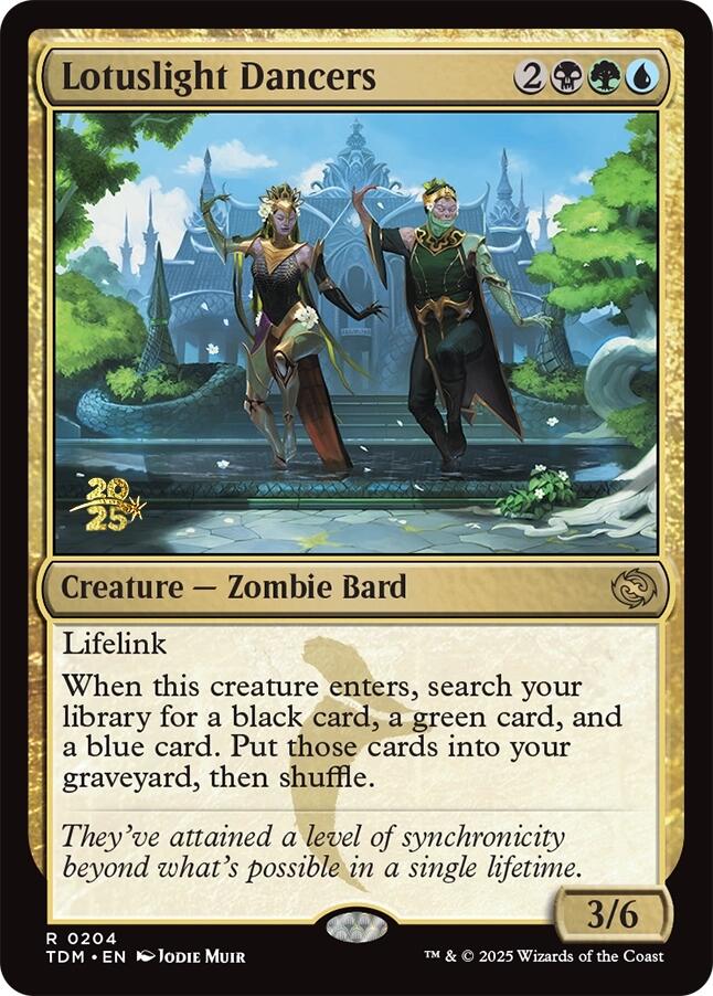 Lotuslight Dancers [Tarkir: Dragonstorm Prerelease Promos] | Exor Games New Glasgow