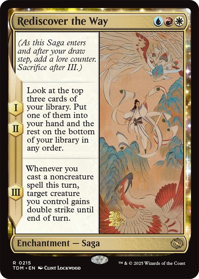 Rediscover the Way [Tarkir: Dragonstorm Prerelease Promos] | Exor Games New Glasgow