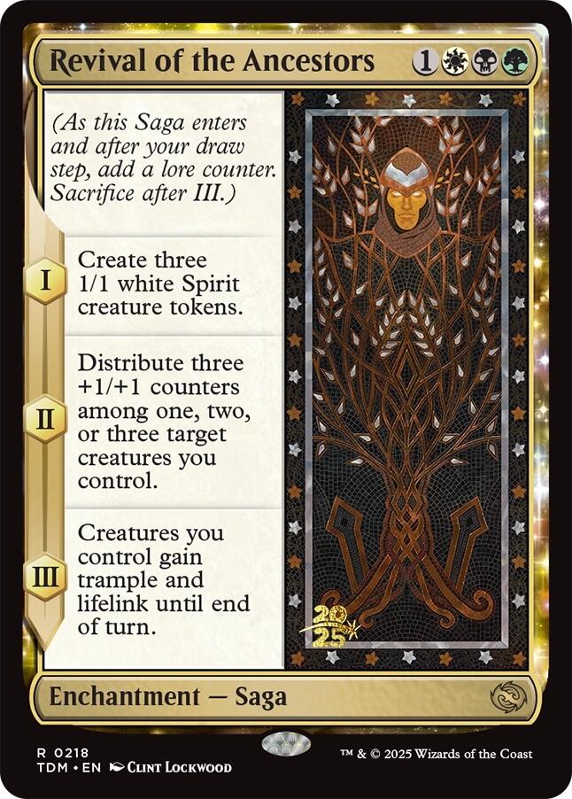 Revival of the Ancestors [Tarkir: Dragonstorm Prerelease Promos] | Exor Games New Glasgow