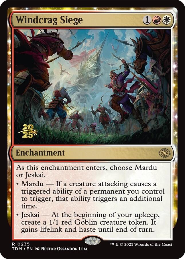 Windcrag Siege [Tarkir: Dragonstorm Prerelease Promos] | Exor Games New Glasgow