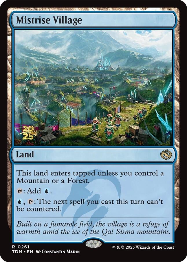 Mistrise Village [Tarkir: Dragonstorm Prerelease Promos] | Exor Games New Glasgow