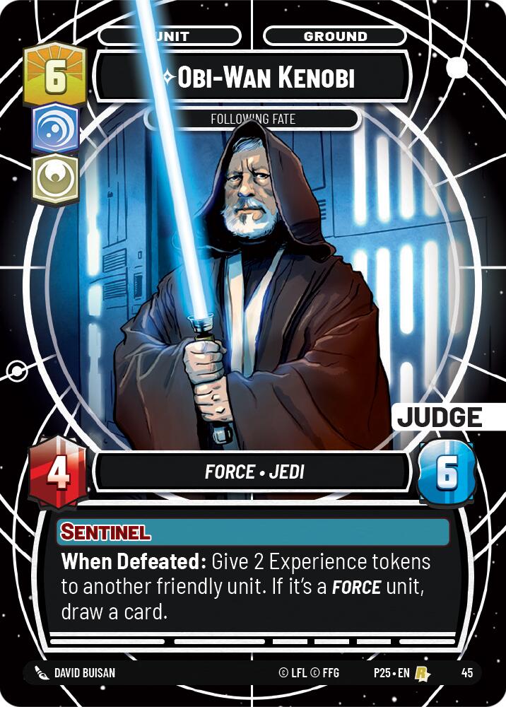 Obi-Wan Kenobi - Following Fate (45) (45) [Judge Promos] | Exor Games New Glasgow