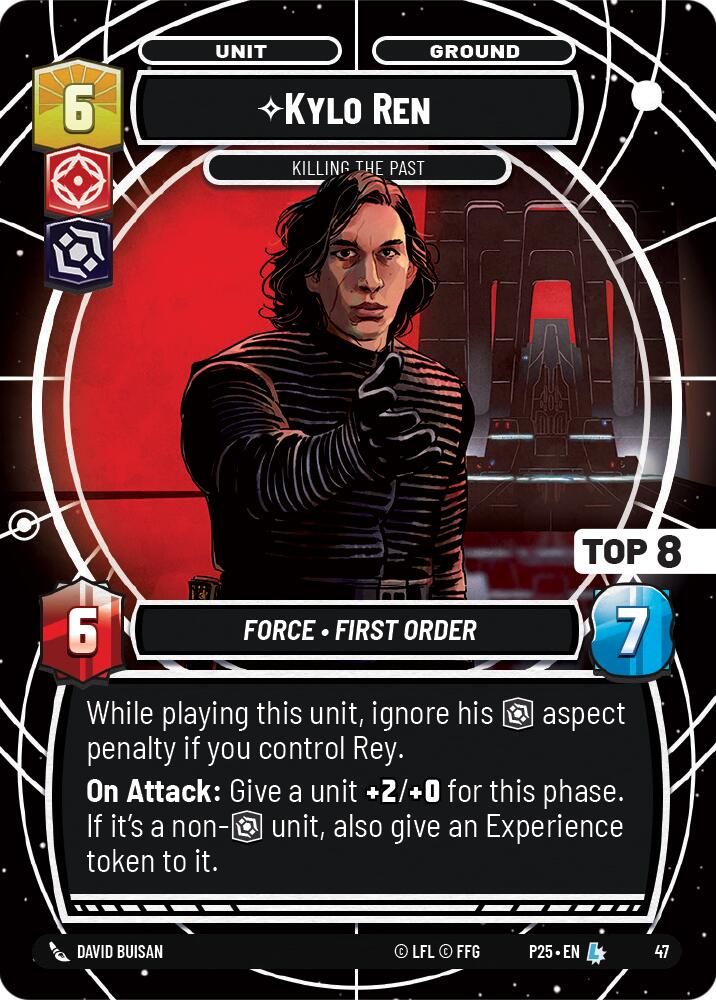 Kylo Ren - Killing the Past (47) (Top 8) (47) [Store Showdown Promos] | Exor Games New Glasgow