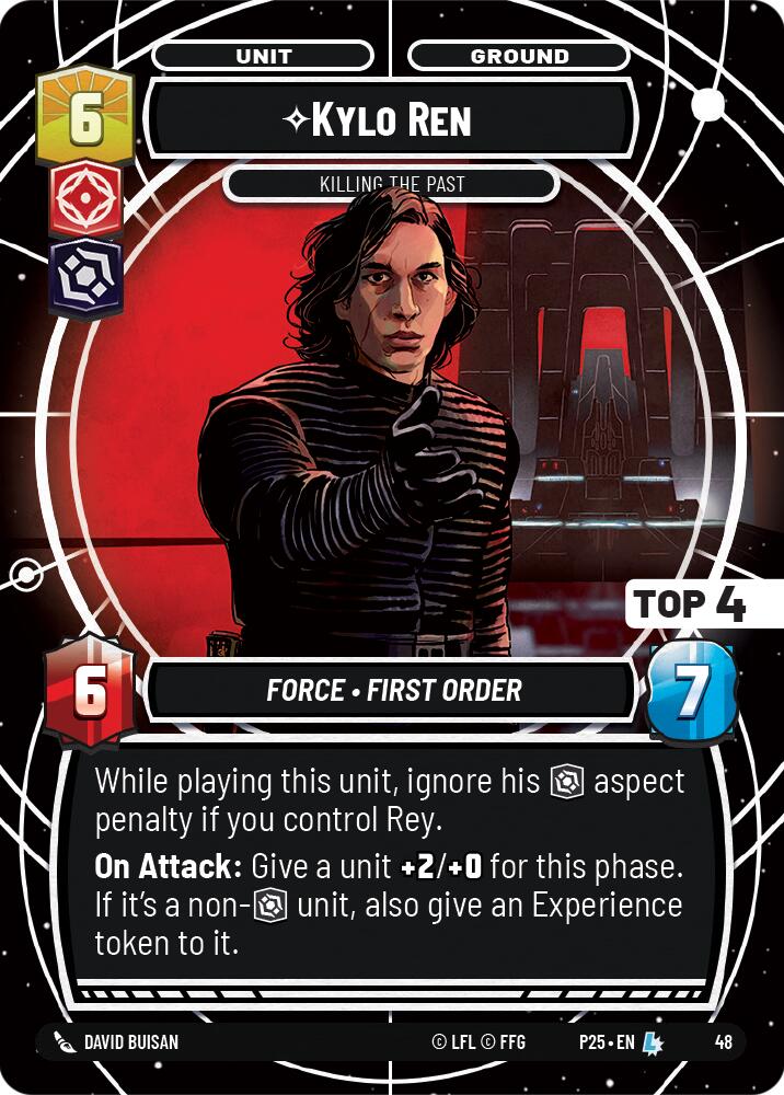 Kylo Ren - Killing the Past (48) (Top 4) (48) [Store Showdown Promos] | Exor Games New Glasgow