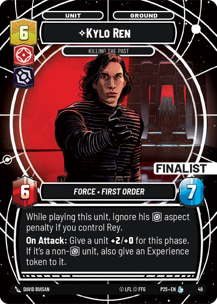 Kylo Ren - Killing the Past (49) (Finalist) (49) [Store Showdown Promos] | Exor Games New Glasgow