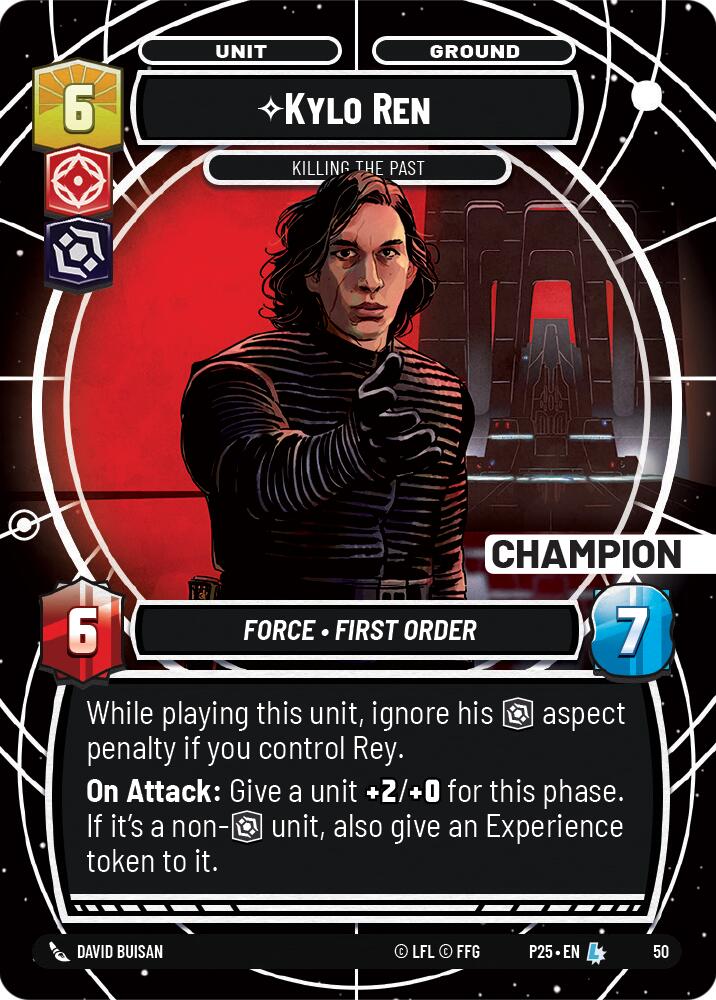 Kylo Ren - Killing the Past (50) (Champion) (50) [Store Showdown Promos] | Exor Games New Glasgow