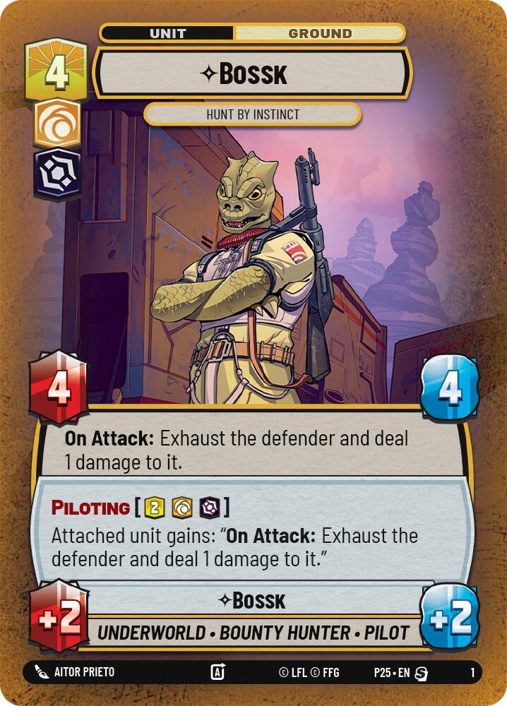 Bossk - Hunt By Instinct (1) (1) [Store Showdown Promos] | Exor Games New Glasgow