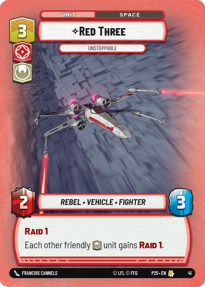 Red Three - Unstoppable (41) (41) [Store Showdown Promos] | Exor Games New Glasgow
