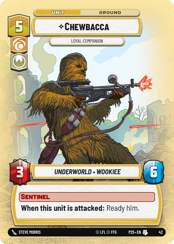 Chewbacca - Loyal Companion (42) (42) [Store Showdown Promos] | Exor Games New Glasgow