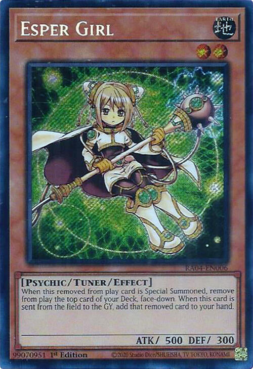 Esper Girl [RA04-EN006] Secret Rare | Exor Games New Glasgow