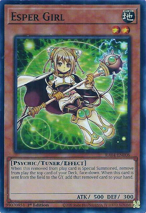 Esper Girl [RA04-EN006] Super Rare | Exor Games New Glasgow