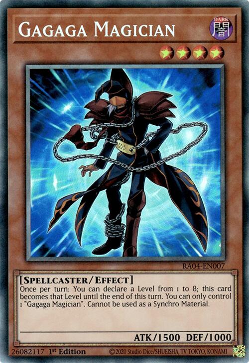 Gagaga Magician [RA04-EN007] Prismatic Collector's Rare | Exor Games New Glasgow