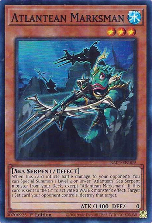 Atlantean Marksman [RA04-EN009] Super Rare | Exor Games New Glasgow