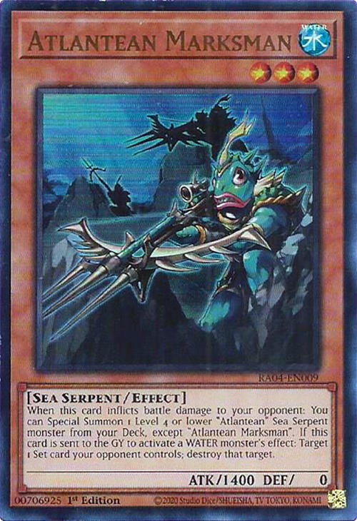 Atlantean Marksman [RA04-EN009] Ultra Rare | Exor Games New Glasgow